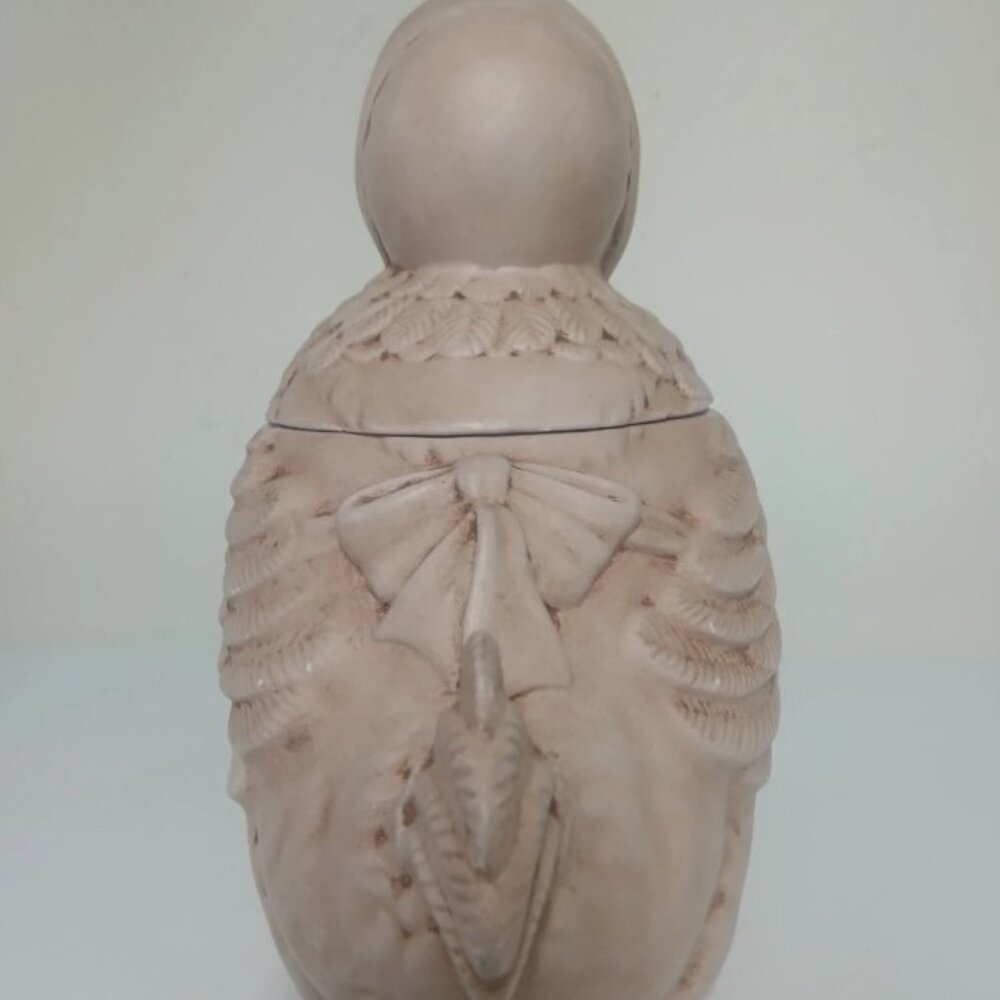 Vintage Hen Cookie Jar Farmhouse Kitchen Decor Ceramic Chicken - Picture 3 of 5